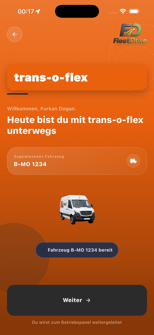 trans-o-flex Willkommen