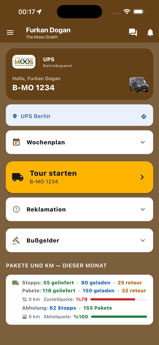 UPS Dashboard
